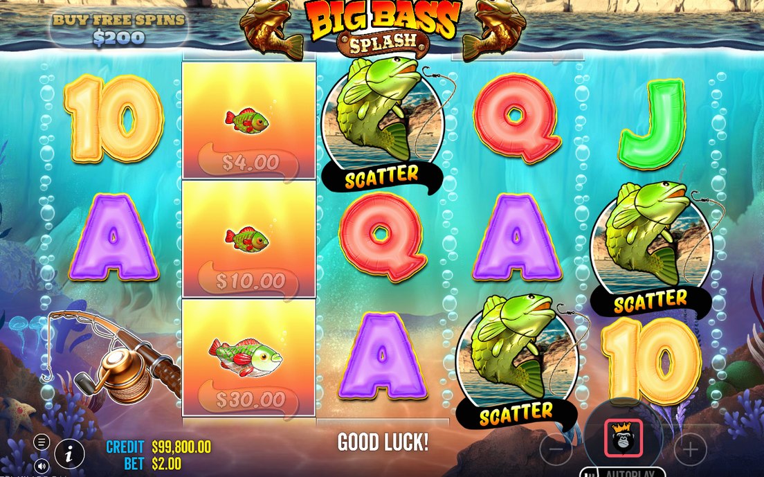 Free Spins : le Pêcheur WILD ramasse les valeurs MONEY